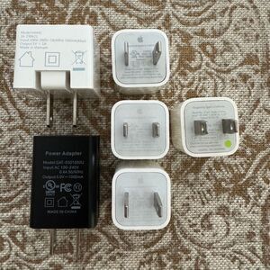 Apple USB Charging Adapters - Lot of 6